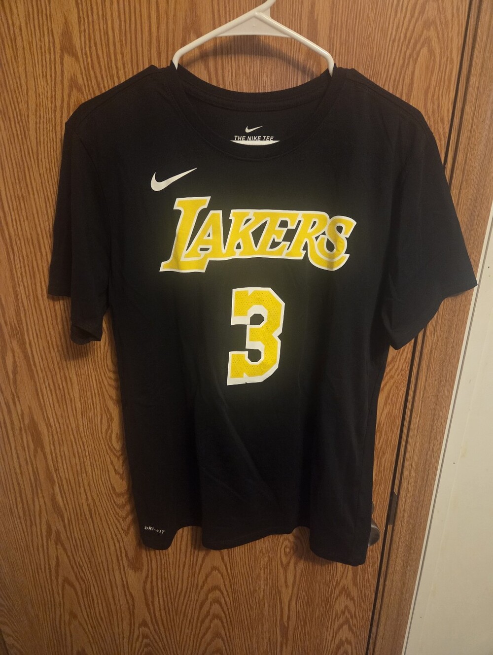 Nike Los Angeles Lakers Anthony Davis Shirt Sz Large Men's NWOT NBA